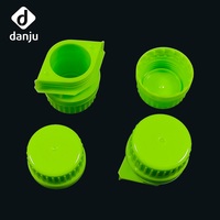 Bouchon à vis anti-fuite de qualité alimentaire 22 mm en plastique avec bec verseur pour sachets de recharge de détergent, revitalisant et produits de soin personnel