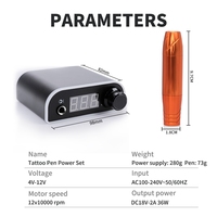 Nouveau tatouage Pmu tatouage pistolet stylo et alimentation maquillage Permanent sourcil beauté Microblading Machine pour la formation de l'académie