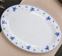 Logo personnalisé pour la vaisselle en céramique européenne et américaine, ensembles de bols et d'assiettes