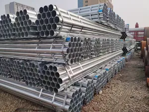 High Quality 3 Inch Hot Dipped GI Round Steel Tubing Pre Galvanized Steel Tube Pipe