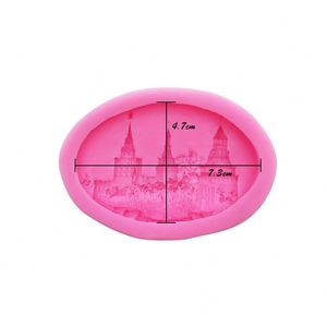 Hengya-<span class=keywords><strong>moldes</strong></span> <span class=keywords><strong>de</strong></span> silicona <span class=keywords><strong>de</strong></span> resina epoxi para llavero, DIY, castillo con muchos detalles, decoración hecha a mano, adornos para llavero - Product Image 6