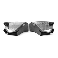 Aérateur de pare-chocs avant en fibre de carbone sèche MP pour BMW G87 M2 2023-2024, conduit d'air avant