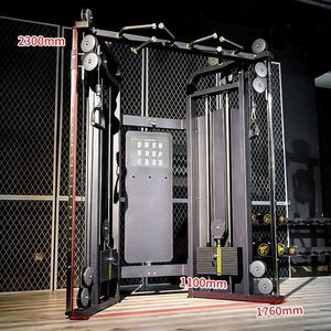 Appareil de musculation multifonctionnel professionnel pour salle de sport, bancs et supports d'entraînement à double bras, entraîneur de tractions - Product Image 4