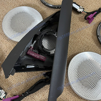 Nouvel Éclairage d'Ambiance 11 Couleurs pour BMW Séries G01 G02 X3 X4, Housse de Haut-Parleur LED pour Tweeter HiFi Stéréo Musique, Décoration de Klaxon et Réaménagement