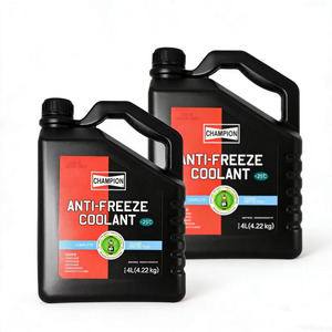 Liquide de refroidissement moteur antigel vert et rouge 4L pour camion, le plus vendu - Product Image 1