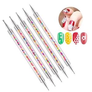Stylo à double tête pour nail art, pince à strass en métal pour ongles en acrylique - Product Image 2