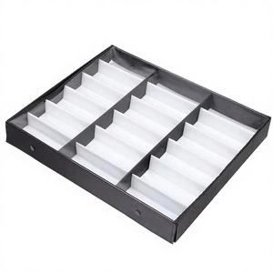 18 Grids Rigid Boxes Paperboard <b>Glasses</b> Watch Display Storage Sunglasses Organizer Logo Vanishing Custom Shape Recycled - Product Image 2