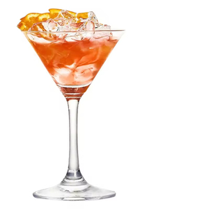 Verre à champagne vintage en cristal, coupe personnalisée avec logo, gobelet à martini, articles de bar professionnels - Product Image 2