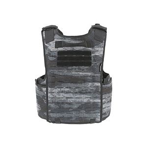 Doppia cassaforte altre attrezzature di difesa personale a sgancio rapido taglio Laser camuffamento piastra balistica portante tattico Molle gilet - Product Image 4