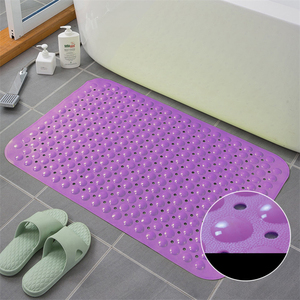 <span class=keywords><strong>Grand</strong></span> <span class=keywords><strong>tapis</strong></span> <span class=keywords><strong>de</strong></span> <span class=keywords><strong>bain</strong></span> antidérapant en PVC pour la maison, ventouse <span class=keywords><strong>de</strong></span> sécurité, salle <span class=keywords><strong>de</strong></span> <span class=keywords><strong>bain</strong></span>, douche - Product Image 3