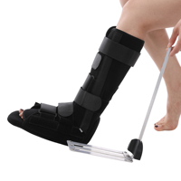Stabilisateur de jambe et de cheville de qualité médicale-soutien post-chirurgie pour les fractures du tibia/péroné