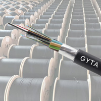 Cables de Comunicación para Exteriores, Suministro de Fábrica YOFC G652D G657A, Cable de Fibra Óptica de 96, 48, 24, 12 Núcleos, 1KM/Rollo