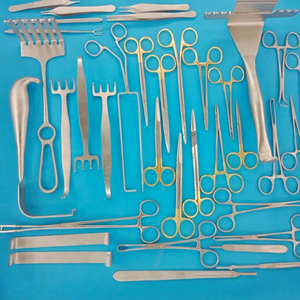 ชุดเครื่องมือผ่าตัดหน้าท้องคุณภาพสูง 36 ชิ้น ผลิตจากเหล็กกล้าไร้สนิมเยอรมัน สำหรับศัลยกรรมตกแต่ง ใช้ซ้ำได้ ได้รับมาตรฐาน CE - Product Image 6