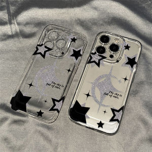 Glitter Moon Star Printing a prueba de golpes Space TPU Funda para teléfono móvil para <span class=keywords><strong>Iphone</strong></span> 8 X Xr Xs 11 12 <span class=keywords><strong>13</strong></span> 14 15 16 17 Pro Max - Product Image 5