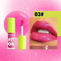 8 couleurs Lip Careoil Lipgloss Mirror Finish Baume à lèvres dodu nacré longue durée Lipoil transparent