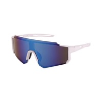 Lunettes de soleil de sport en plein air à large monture Nouvelle version Lunettes de ski et casque pour la randonnée