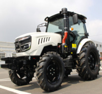 Tracteur agricole multifonctionnel 4x4 110 CV à roues motrices pour rizières - Vente