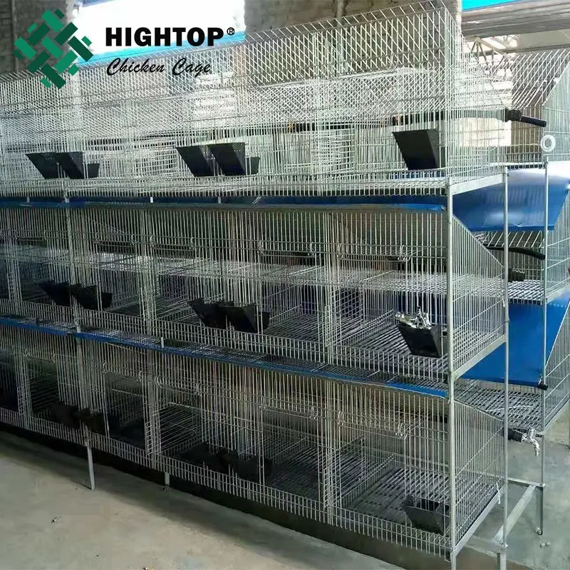 3 tier industrial wire mesh rabbit cage with accessories for sale in uganda