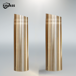 KAVASS تخصيص منحدر أعلى الفولاذ المقاوم للصدأ وقوف السيارات الشمعات المرور غطاء - Product Image 3