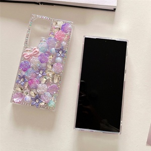 Funda Protectora para Teléfono Móvil con Cristales de Diamantes 3D de Primera Calidad para Samsung S25 S24 S23 S22 Plus Ultra - Product Image 6