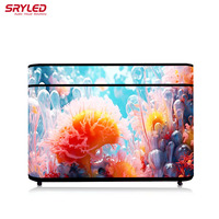 Écran LED portable pour club mobile, mur vidéo numérique intérieur, façade incurvée, stand de table, exposition, cabine DJ, écran LED pour magasin de détail