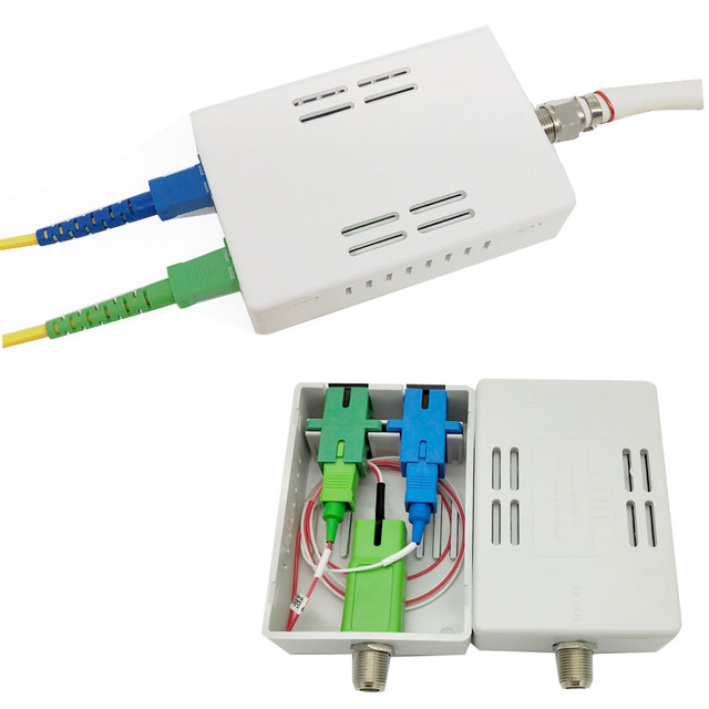 TL-WDM-XGS Telelink Best Selling Passive 1550nm CATV Mini Node with WDM TL-XGS-1000W Support 10G XGS-PON