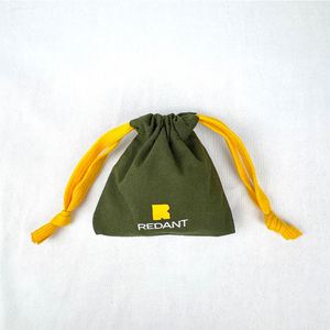 Newest Custom Organic Cotton <b>Drawstring</b> <b>Pouch</b> Bag Dust Cotton Gift Jewelry Packaging Bag Storage Gift Bag for Party Favor - Product Image 3