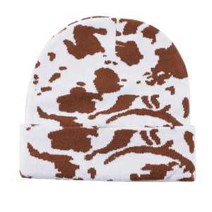High Quality Custom Logo Hot Sale Men's Camo Knit Beanie Hat Cuff Tactical Sports Toque <b>Bonnet</b> Wholesale - Product Image 4