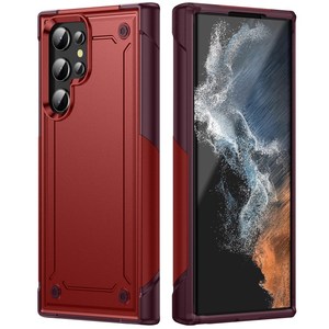 Custodia morbida per PC in TPU per <span class=keywords><strong>Samsung</strong></span> <span class=keywords><strong>Galaxy</strong></span> <span class=keywords><strong>S22</strong></span> Ultra 5G Cover antiurto per <span class=keywords><strong>cellulare</strong></span> con angoli rinforzati a doppio strato - Product Image 2
