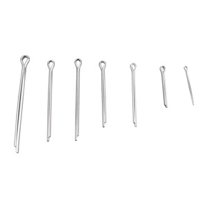 Iqihui 555Pcs Stainless Steel Cotter <b>Pin</b> Set 6 Sizes M1.5 To M4 General Use Safety <b>Pins</b> - Product Image 2