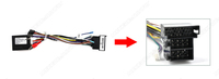 Lecteur audio multimédia MEKEDE avec plusieurs systèmes d'interface utilisateur intégrés, radio, Car-play Auto pour Alfa Romeo 147 GT 7 pouces 2005-2014