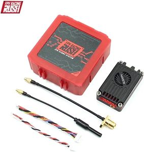 RUSH TANK MAX SOLO 5.8GHz 2.5W Transmisor de Video VTX de Alta Potencia con Ventilador de Refrigeración, Carcasa CNC, para Drones RC FPV de Largo Alcance y Ala Fija - Product Image 5
