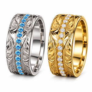 Wheat Ear Finger Ring Minimalist Fashion Everyday Ring - Product Image 1