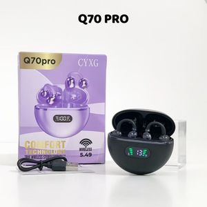 หูฟังไร้สาย Q70 Pro True Wireless Stereo Sound Hi-Fi แบบหนีบหู OWS พร้อมเคสชาร์จ - Product Image 6