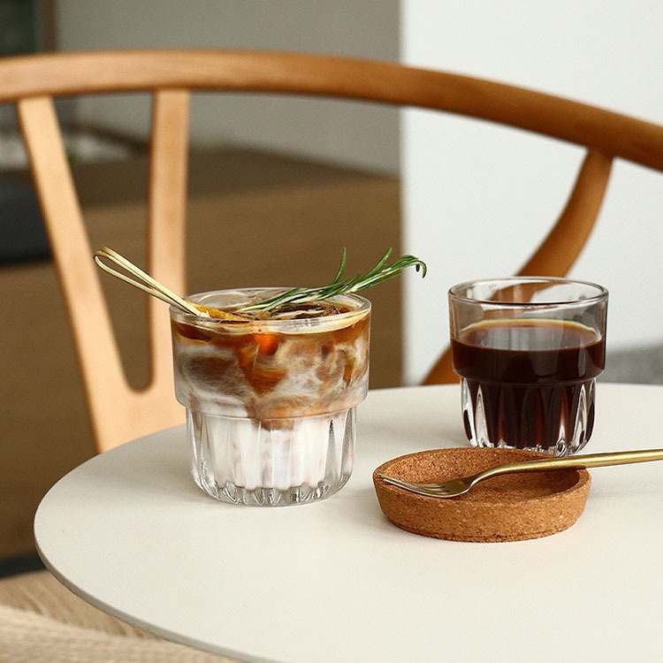 330ml fast delivery support customization crystal glass cup coffee cup