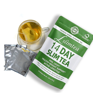 Té Adelgazante Chinaherbs de 14 Días, Té Verde de Moringa GMP, Vitaminas Naturales, Bolsitas de Té para Quemar Grasa, Caja - Product Image 1