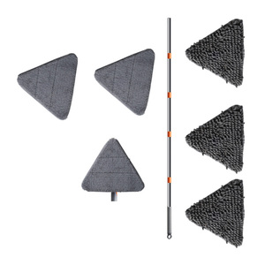 Nouvel ensemble de balais serpillères plats modernes de grande taille avec manche télescopique, nettoyeur professionnel pour sols, balai magique rotatif <span class=keywords><strong>à</strong></span> 360° pliable - Product Image 1