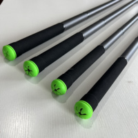 SEEHOO Canne à pêche à la carpe en fibre de carbone avec boule d'appât pour carpe, tube de lancer d'appât, bâton de lancer d'appât