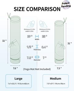 Échantillon gratuit, logo personnalisé, sacs de shopping en toile, grande capacité, sac de yoga en toile robuste, sac fourre-tout multifonctionnel - Product Image 5