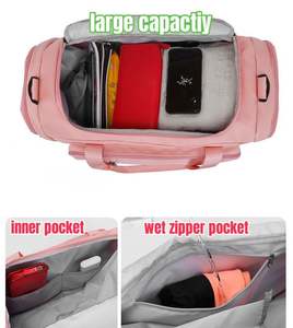 Bolsa de Deporte Impermeable de Gran Capacidad Personalizada, Bolsa de Viaje para Gimnasio, Bolsa de Hombro Deportiva para Hombre, Bolsa de Equipaje Portátil para Mujer para Actividades al Aire Libre - Product Image 3