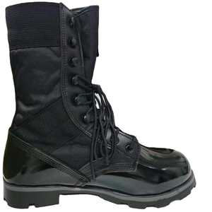 รองเท้าบูทแบบเต็มตัวสีดำทรงแข็งแรงสำหรับกานา รุ่นปรับแต่งพิเศษ - Product Image 1