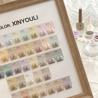 Nouvelle Arrivée 2026 – Coffret de 42 Couleurs de Vernis Gel Macaron – Collection Style Coréen – Vente en Gros pour Salons de Manucure – Vernis Gel UV LED