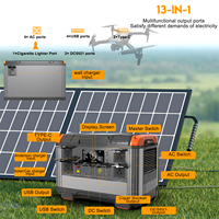 Station d'alimentation portable OTHC-T20 400W, panneau solaire, fabrication directe OEM/ODM, LiFePO4, charge rapide, haute capacité, MPPT, camping en plein air