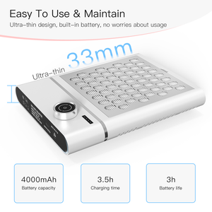 Colector de Polvo de Uñas Recargable, Máquina Limpiadora de Uñas, Alta Potencia de Succión, Bajo Ruido, <span class=keywords><strong>Aspiradora</strong></span> de Mesa para Salón de Belleza o Uso Personal - Product Image 4