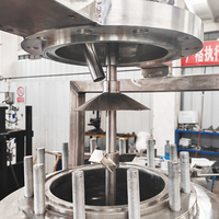 5L 30L acier inoxydable PID contrôle condensateur horizontal réservoir de réception polymérisation réaction bouilloire vide moteur pompe à moteur