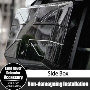 Caja de almacenamiento de caja de herramientas de caja lateral de coche ABS de gran oferta para Land Rover <span class=keywords><strong>Defender</strong></span> 90 110 130 - Product Image 2
