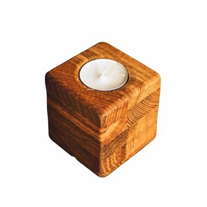 Wooden Rectangular Handmade Durable <b>Tea</b> Light Holder Eco Friendly Home Decoration Candle <b>Stand</b> - Product Image 6