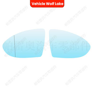 Lente de Espejo Retrovisor Azul para Vw Golf 7 2013-2017, Lado Izquierdo y Derecho, Repuesto - Product Image 5