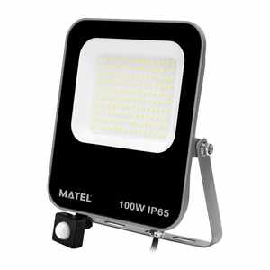 Projecteur LED 100W avec capteur, éclairage frontal, idéal pour les présentations et le cinéma maison. - Product Image 1