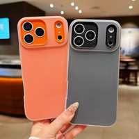 Casing HP 2-in-1 TPU+PC Jelly Anti Benturan Desain Hewan untuk 17 Pro Max 16 Promax, Motif Macaroon Candy untuk Anak Perempuan